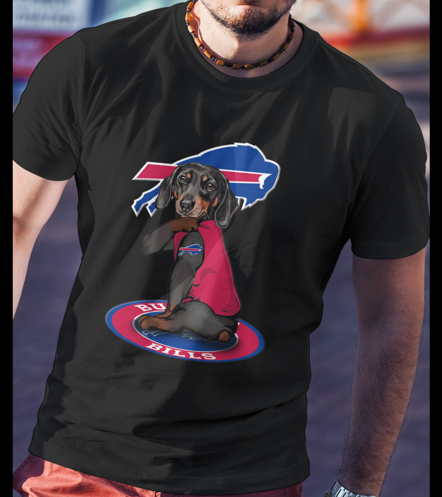 Buffalo Bills Logo Dog T-Shirt