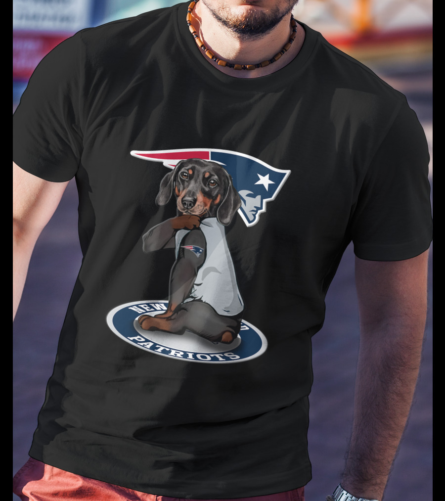 New England Patriots Dog T-Shirt