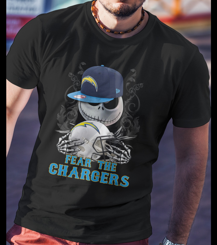 Fear The Chargers Los Angeles Ds001-27 T-Shirt
