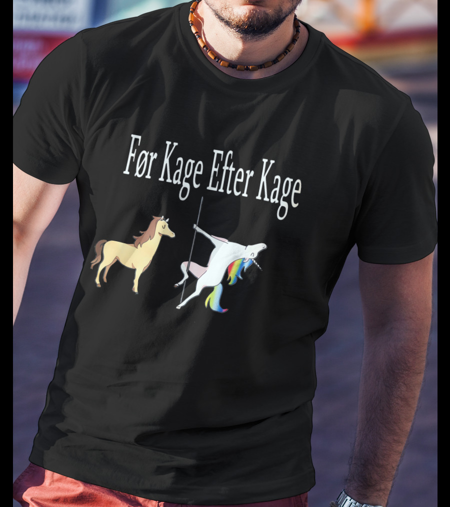 Før Kage Efter Kage Pony T-Shirt
