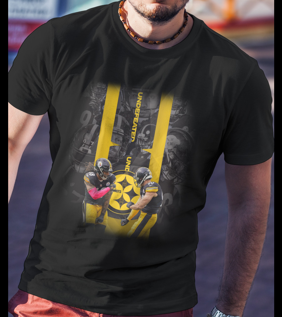 Here We Go Undefeated Steelers T-Shirt