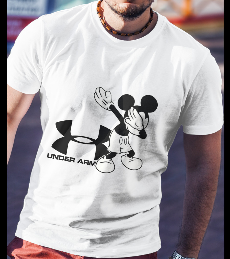 Under Arm Mickey Dabbing Iconic T-Shirt