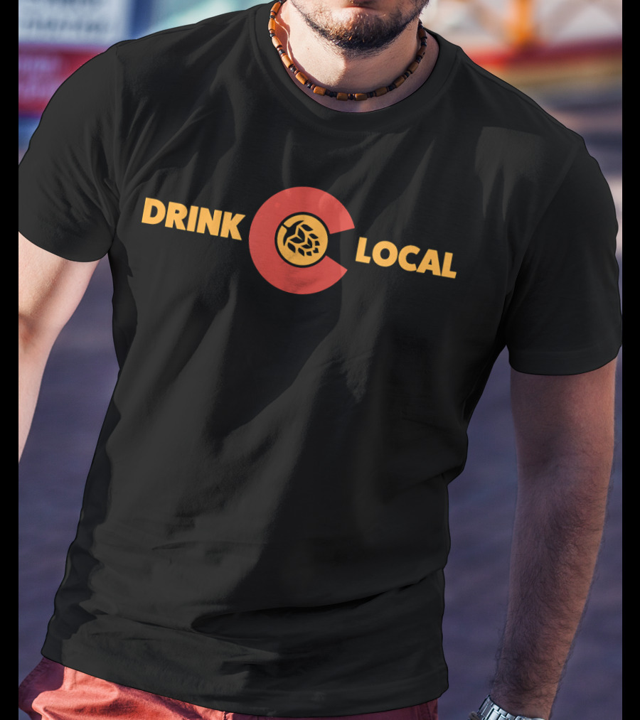 Colorado Drink Local IPA Hop T-Shirt