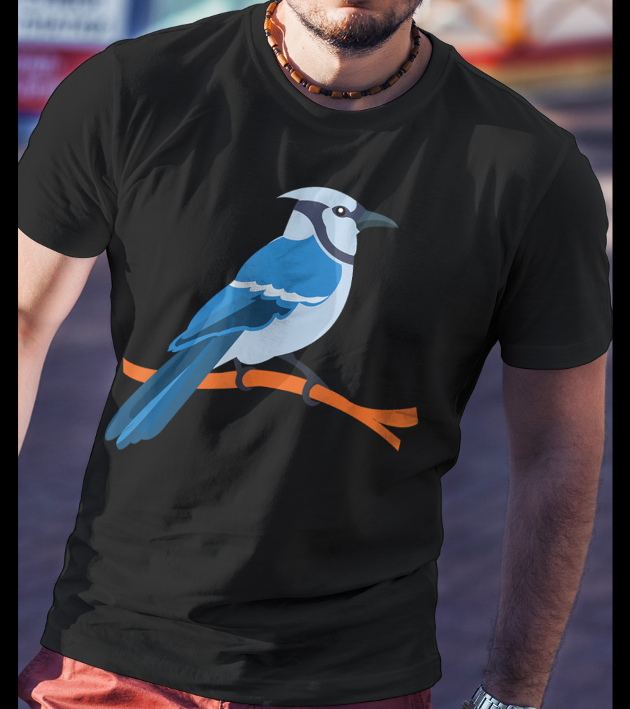 Cool Blue Jay Awesome Bird T-Shirt