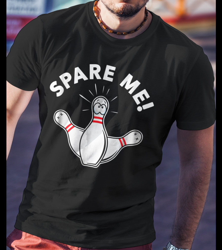 SPARE ME Cute Bowling Boys Or Girls T-Shirt