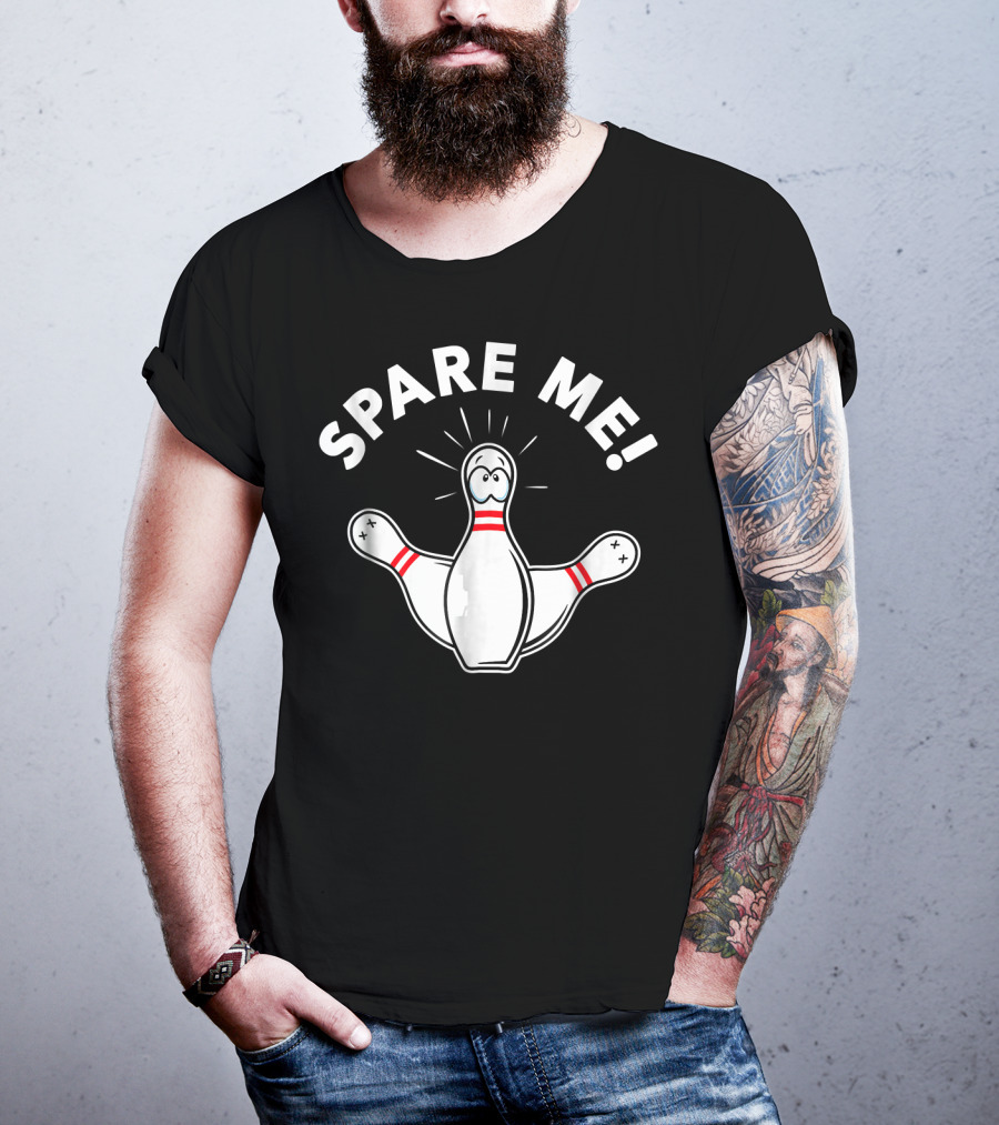 SPARE ME Cute Bowling Boys Or Girls T-Shirt