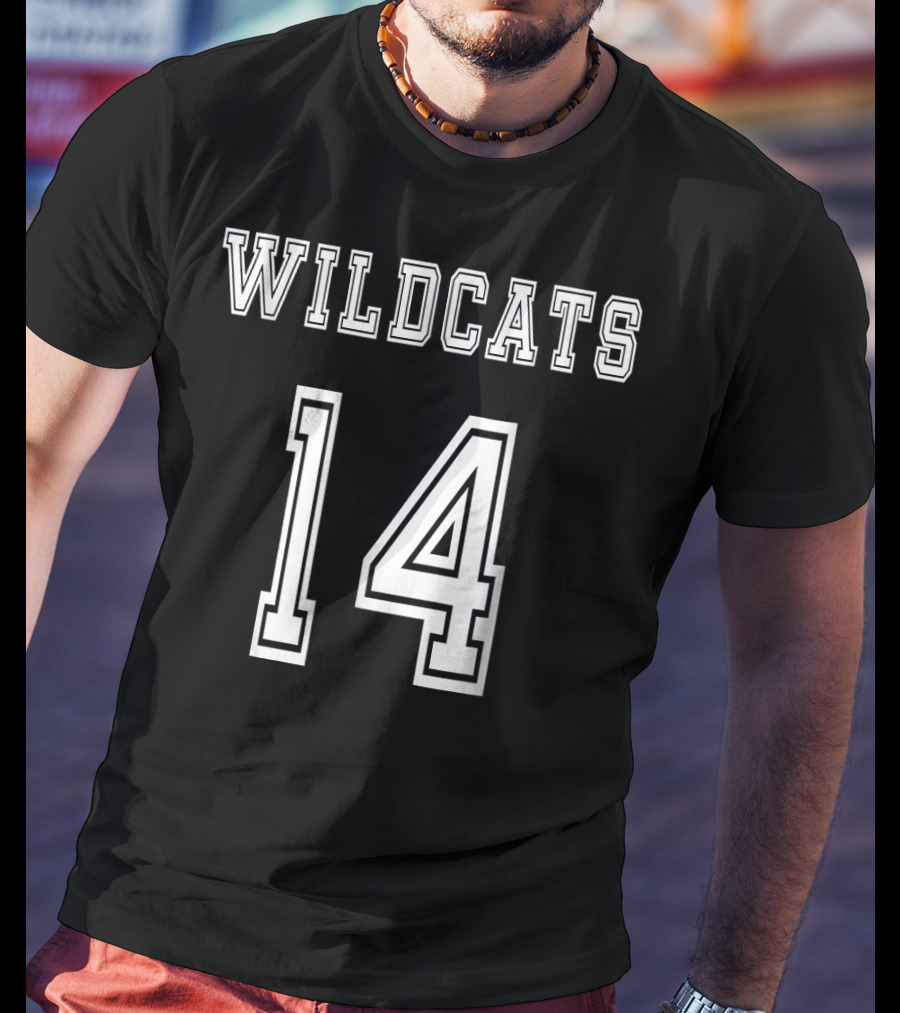 Wildcats 14 Basketball Jersey T-Shirt