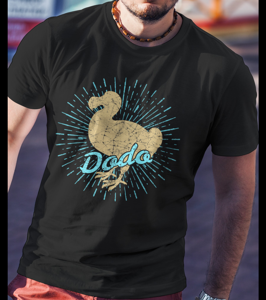 Dodo Bird Retro Vintage T-Shirt