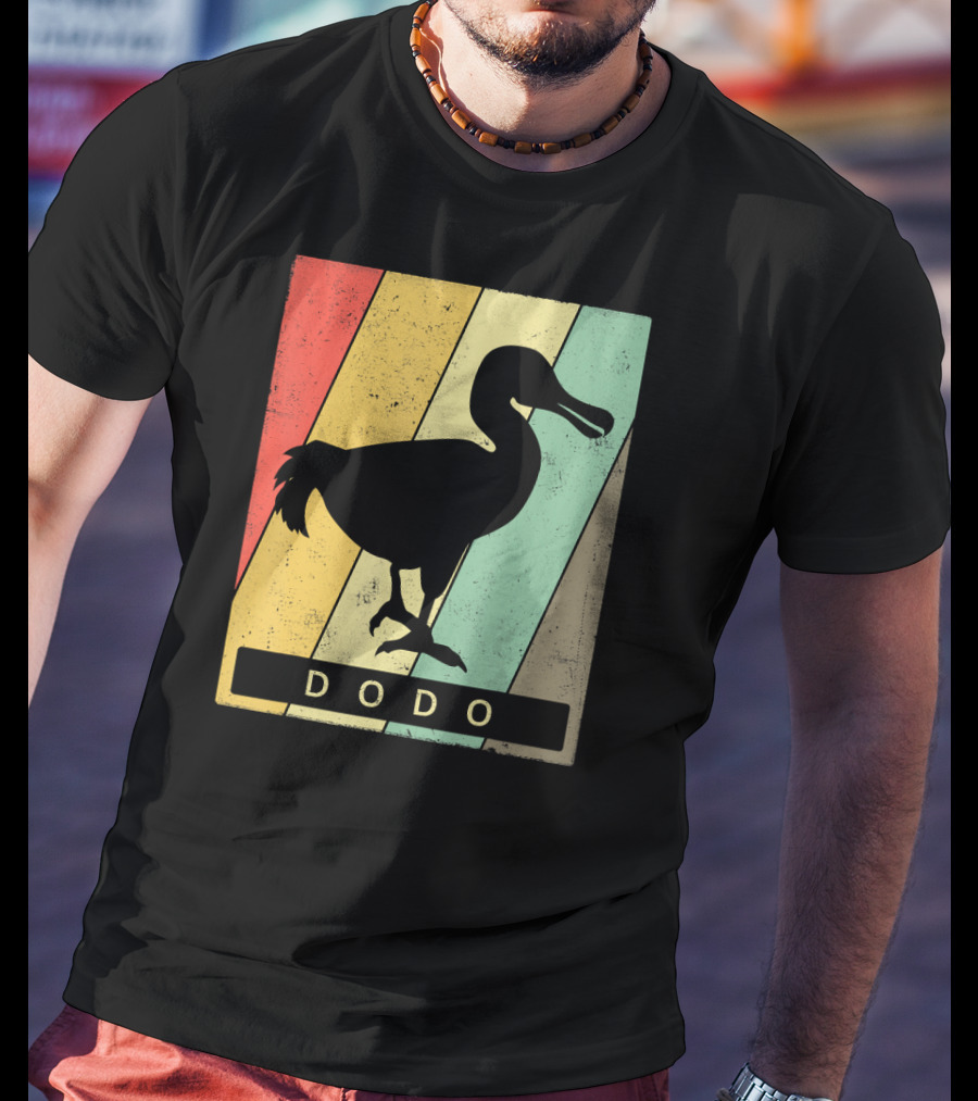 Dodo Bird Lover Vintage Dodo Retro Animal T-Shirt
