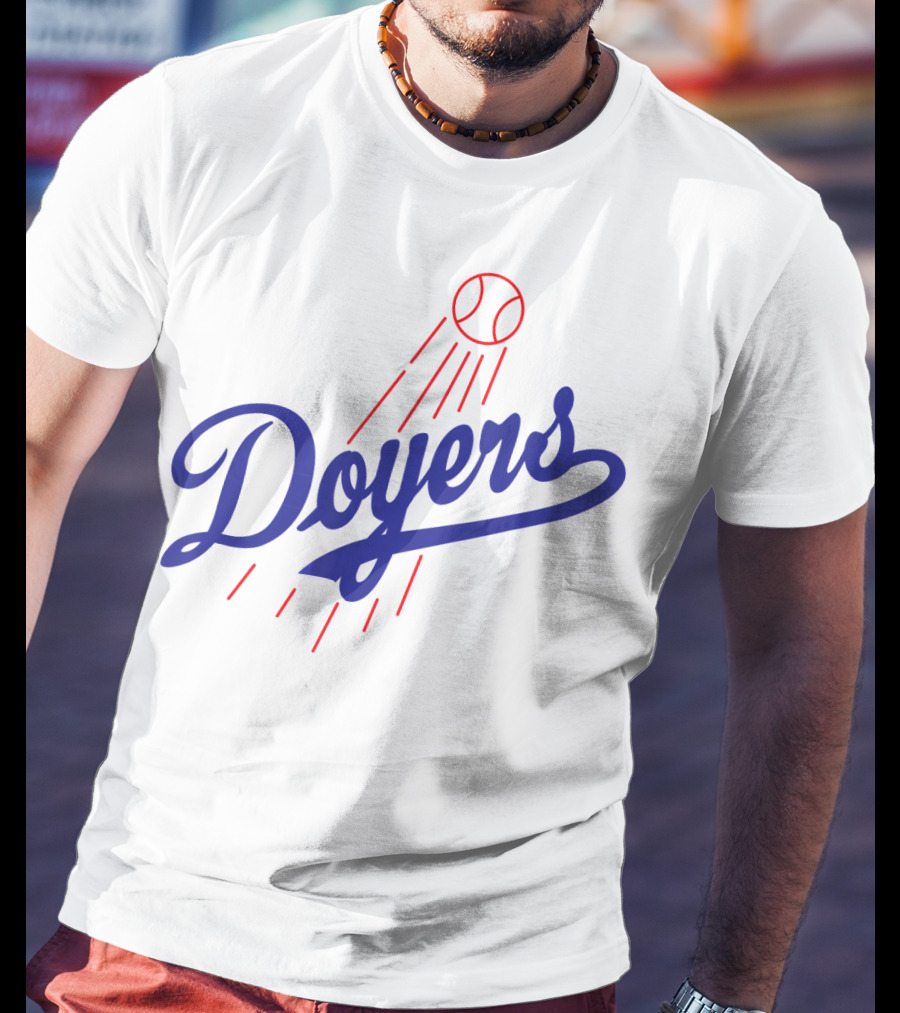 Doyers Baseball Regular Fit Script With Baseball T-Shirt