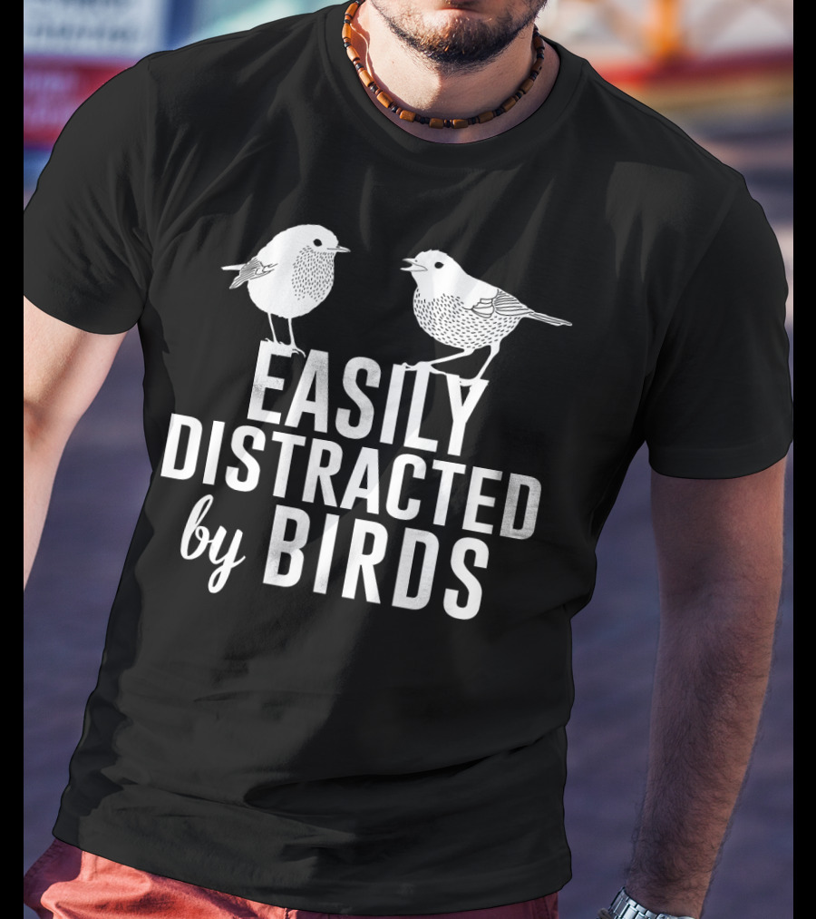 Easily Distracted By Birds Farm T-Shirt