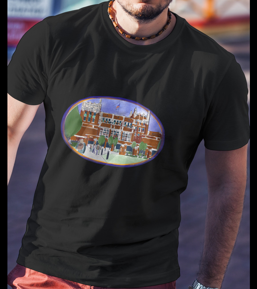 ETHS Evanston Township High School Building T-Shirt