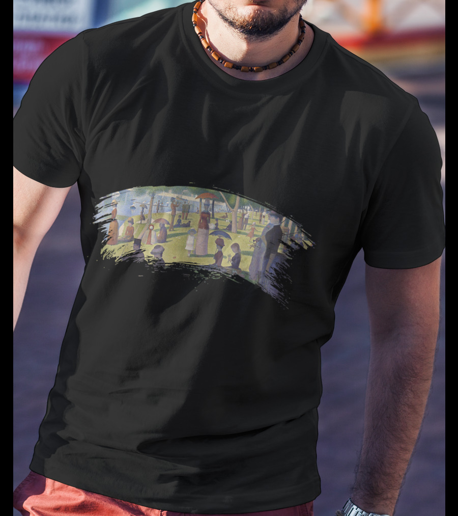 A Sunday Afternoon On The Island Of La Grande Jatte By Georges Seurat Vintage T-Shirt
