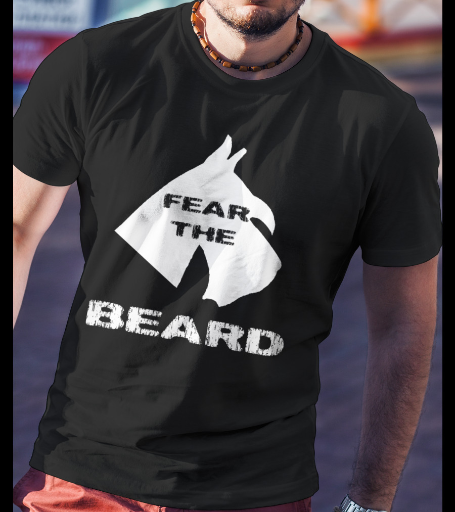 Fear The Beard Schnauzer T-Shirt