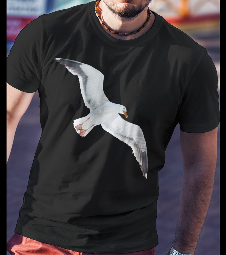 Majestic Flying Seagull For Seagull Lover T-Shirt