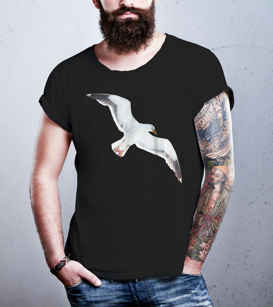 Majestic Flying Seagull For Seagull Lover T-Shirt