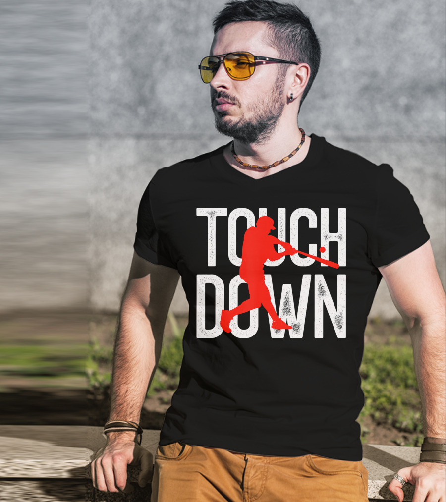 Touchdown Baseball Football Sarcasm Humor T-Shirt