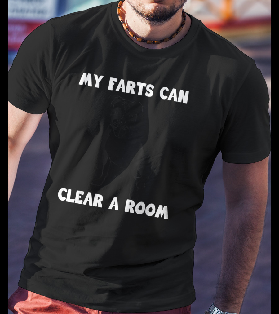 My Farts Can Clear A Room Boxer Dog T-Shirt