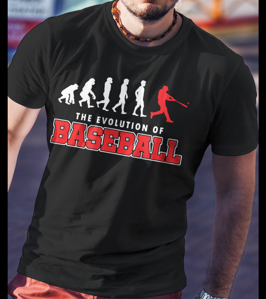 The Evolution Of Baseball Player Swing Progression T-Shirt