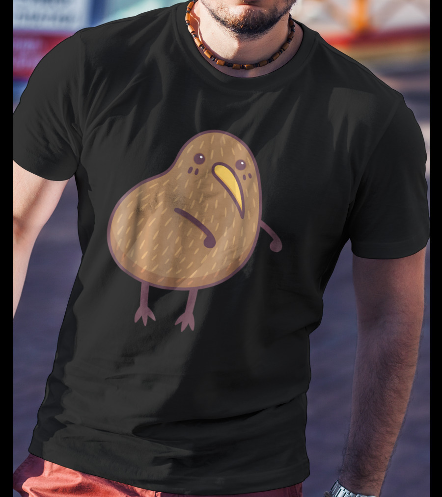Funny Kiwi Bird Flossing Dance Pose T-Shirt