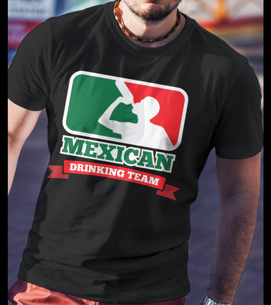 Mexican Drinking Team Funny Party T-Shirt
