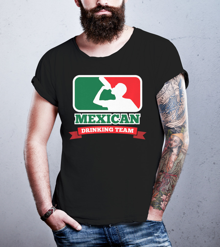 Mexican Drinking Team Funny Party T-Shirt
