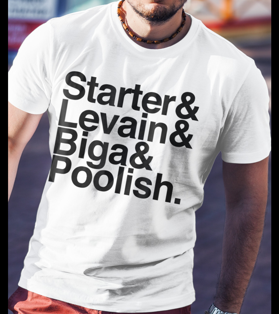 Starter Levain Biga Poolish Funny Sourdough T-Shirt