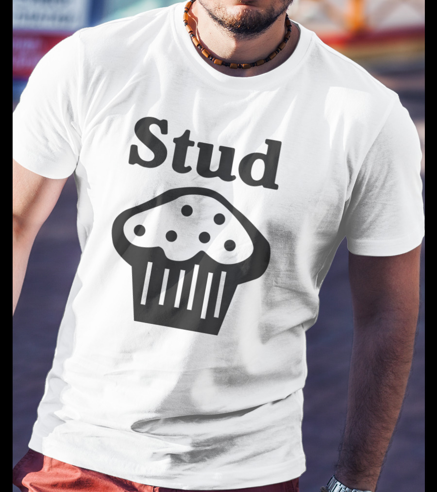 Stud Muffin Baking Funny T-Shirt