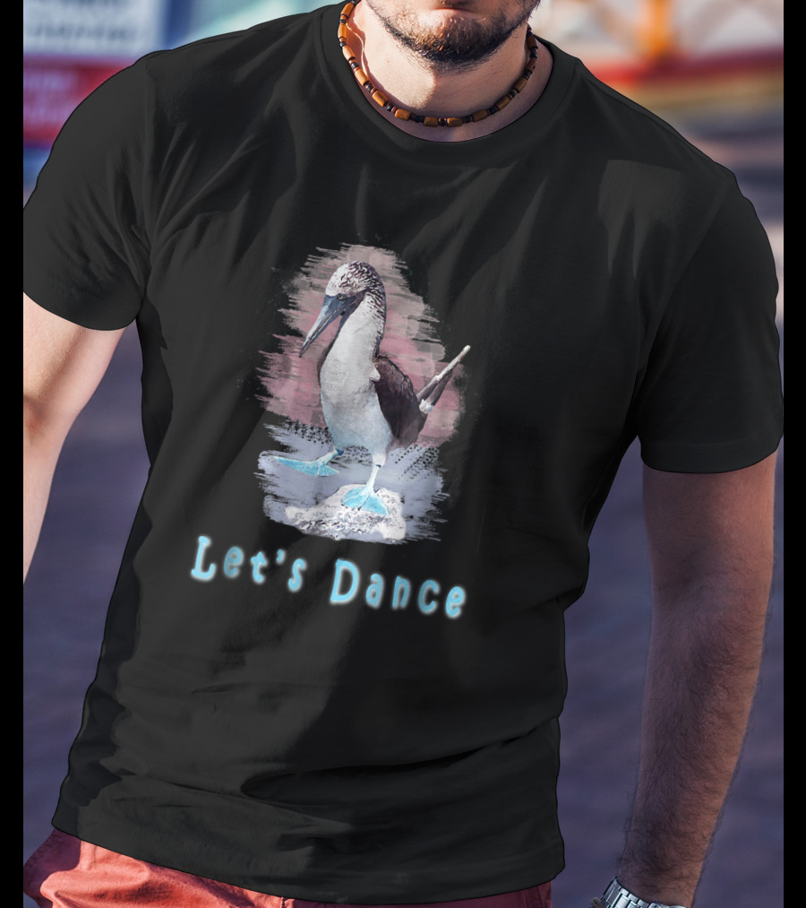 Let's Dance Galapagos Blue Footed Booby T-Shirt