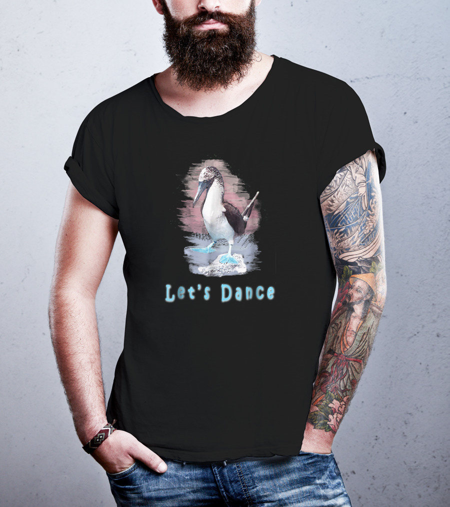 Let's Dance Galapagos Blue Footed Booby T-Shirt