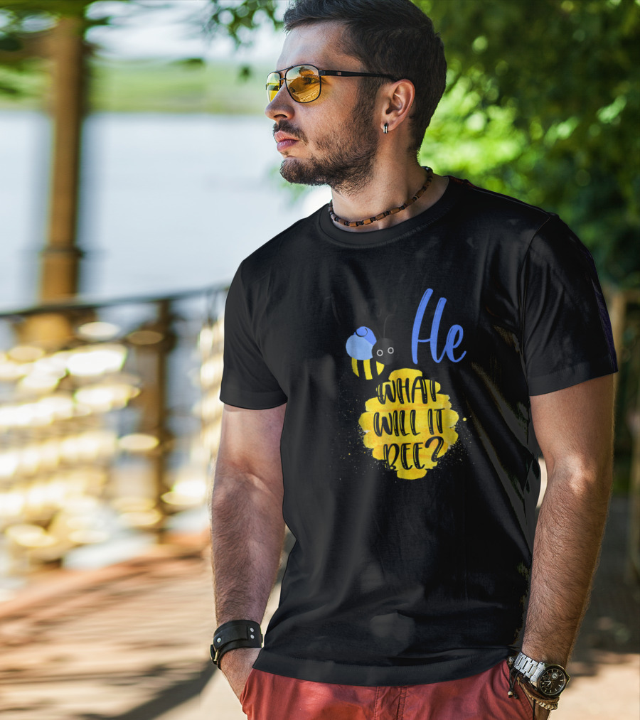 Team He What Will It Bee? T-Shirt