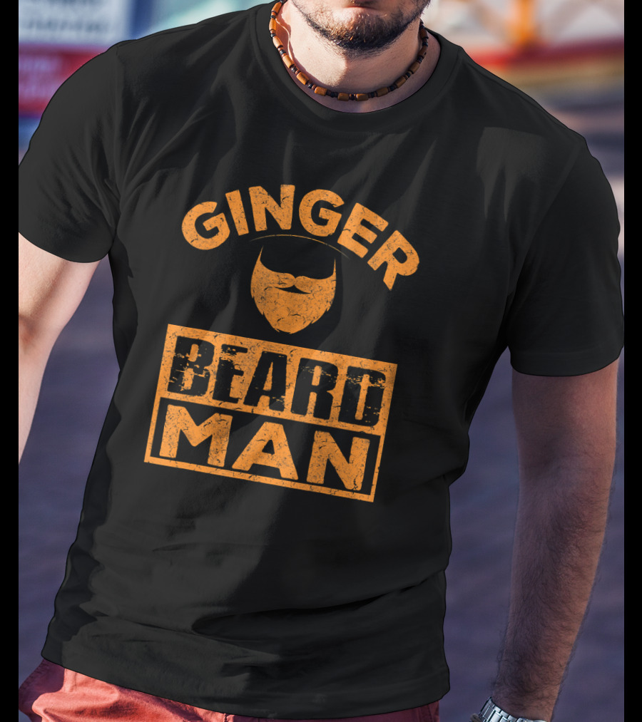 Ginger Beard Man Bearded T-Shirt