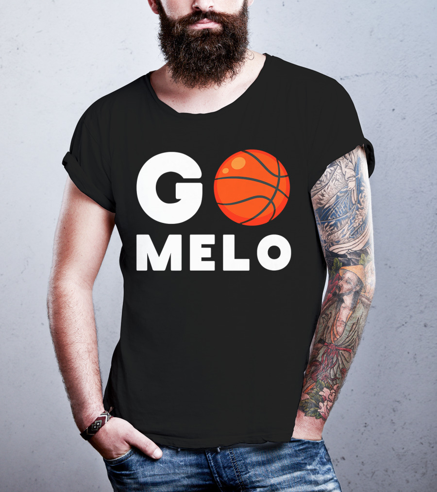 Go Melo Carmelo Basketball Enthusiast Gear T-Shirt