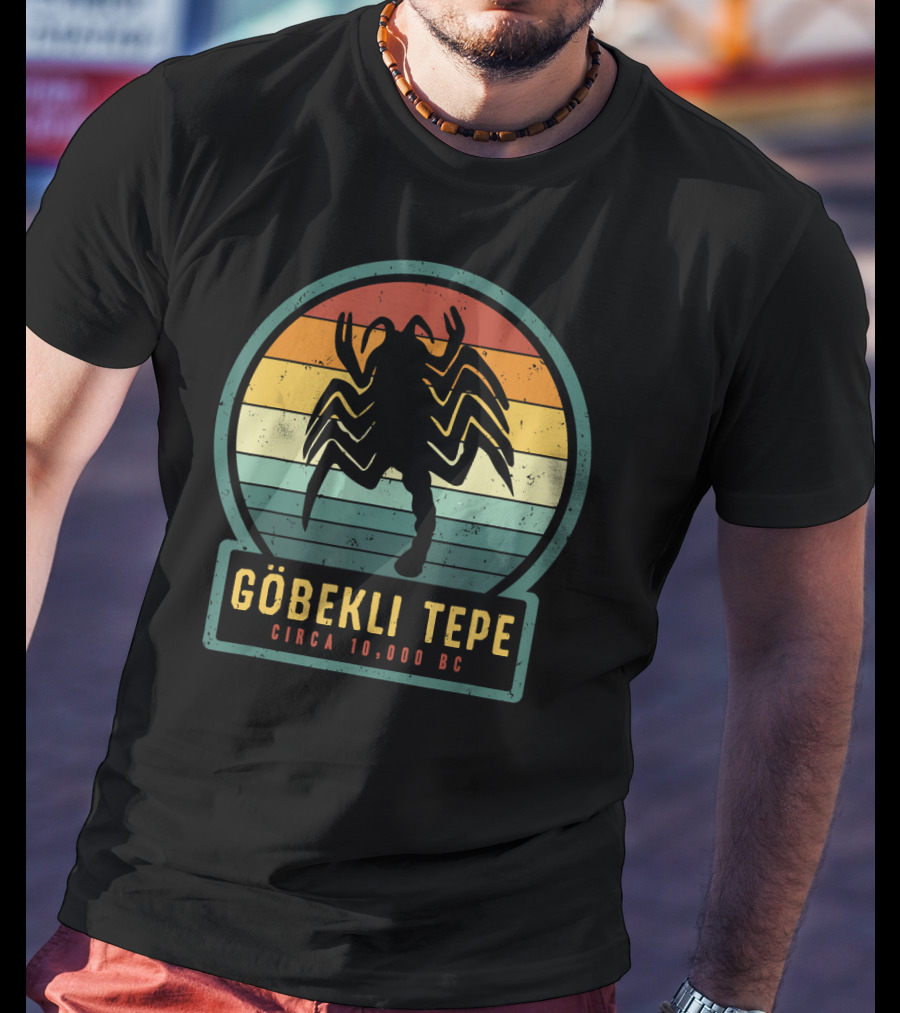 Göbekli Tepe Circa 10,000 BC Retro Scorpion T-Shirt