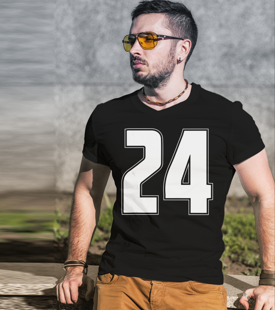 Halloween Group Costume Sport Jersey 24 T-Shirt