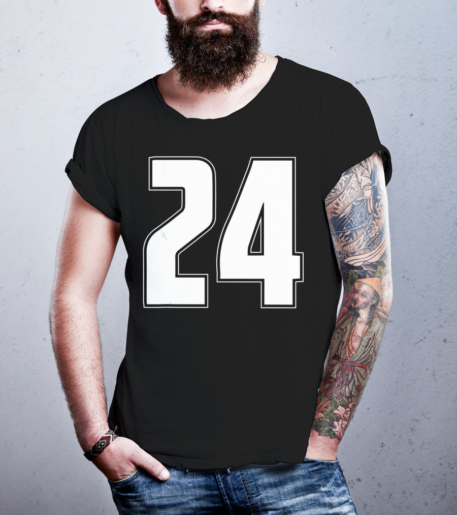 Halloween Group Costume Sport Jersey 24 T-Shirt