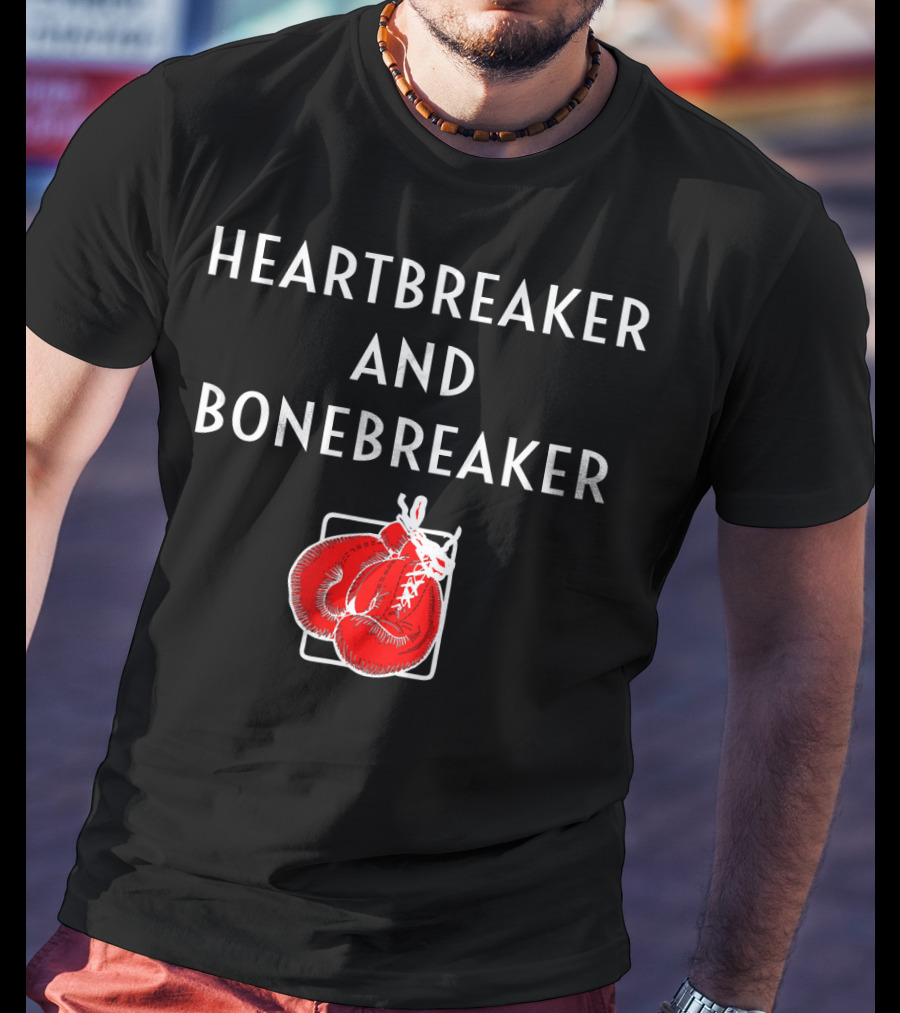 Heartbreaker And Bonebreaker Woman Boxer Boxing Gloves T-Shirt
