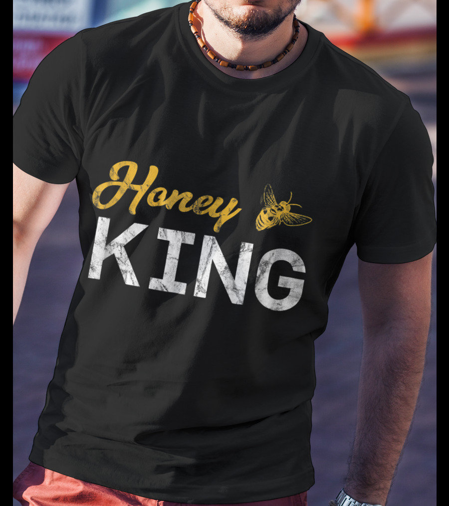 Honey King Bumble Bee Men's Funny T-Shirt