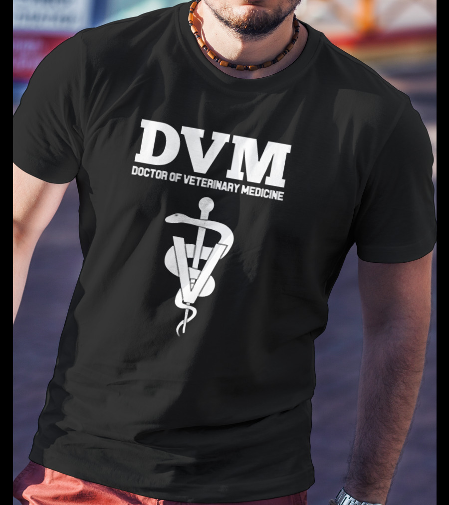 DVM Doctor Of Veterinary Medicine Caduceus T-Shirt