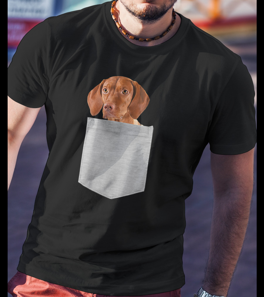 Dog In Your Pocket Vizsla Companion T-Shirt