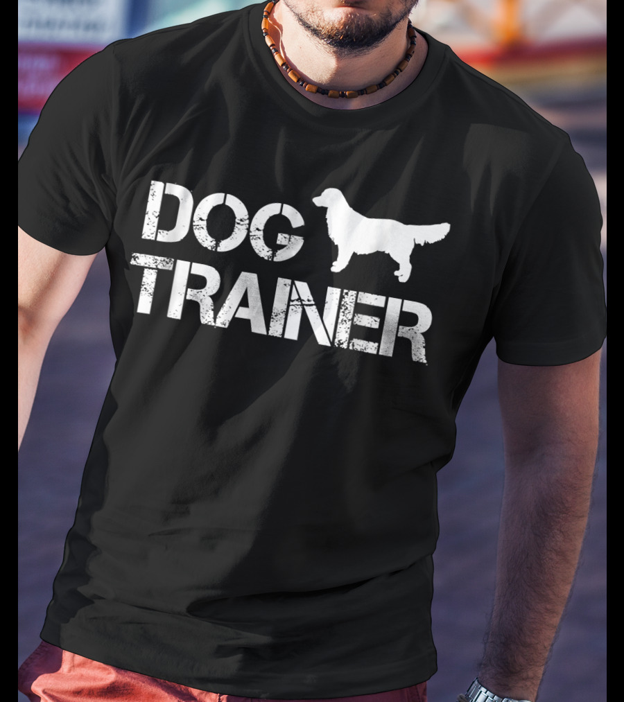 Dog Trainer Canine Handler Training Expert T-Shirt