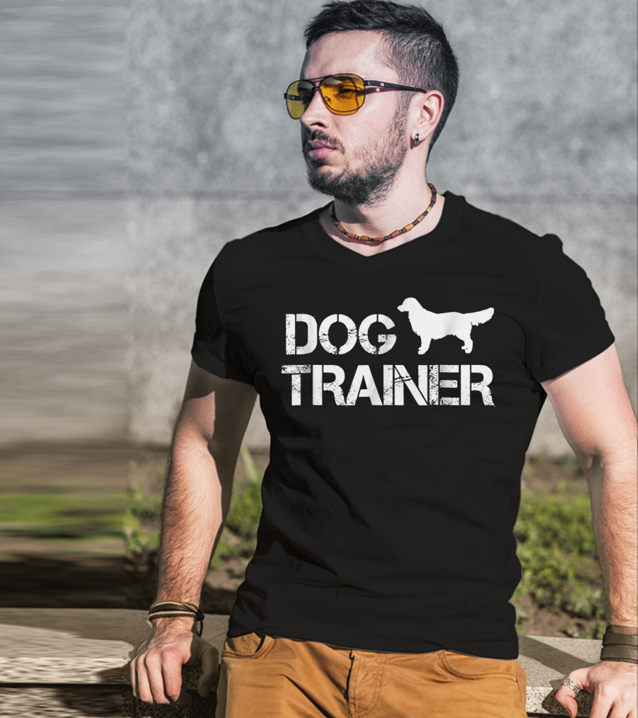 Dog Trainer Canine Handler Training Expert T-Shirt