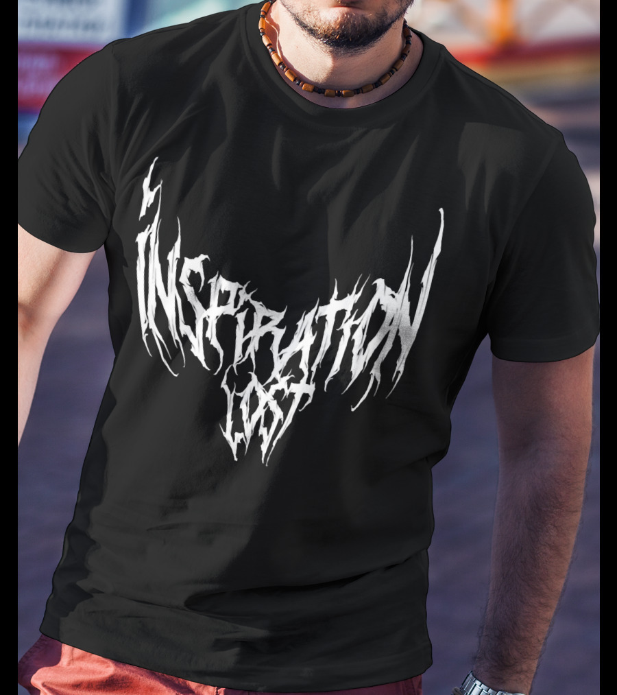 Inspiration Lost Big White Logo Swe T-Shirt
