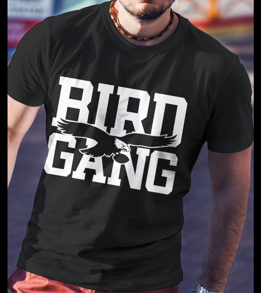 Bird Gang Philadelphia Football Eagle Mascot Fan Gear T-Shirt