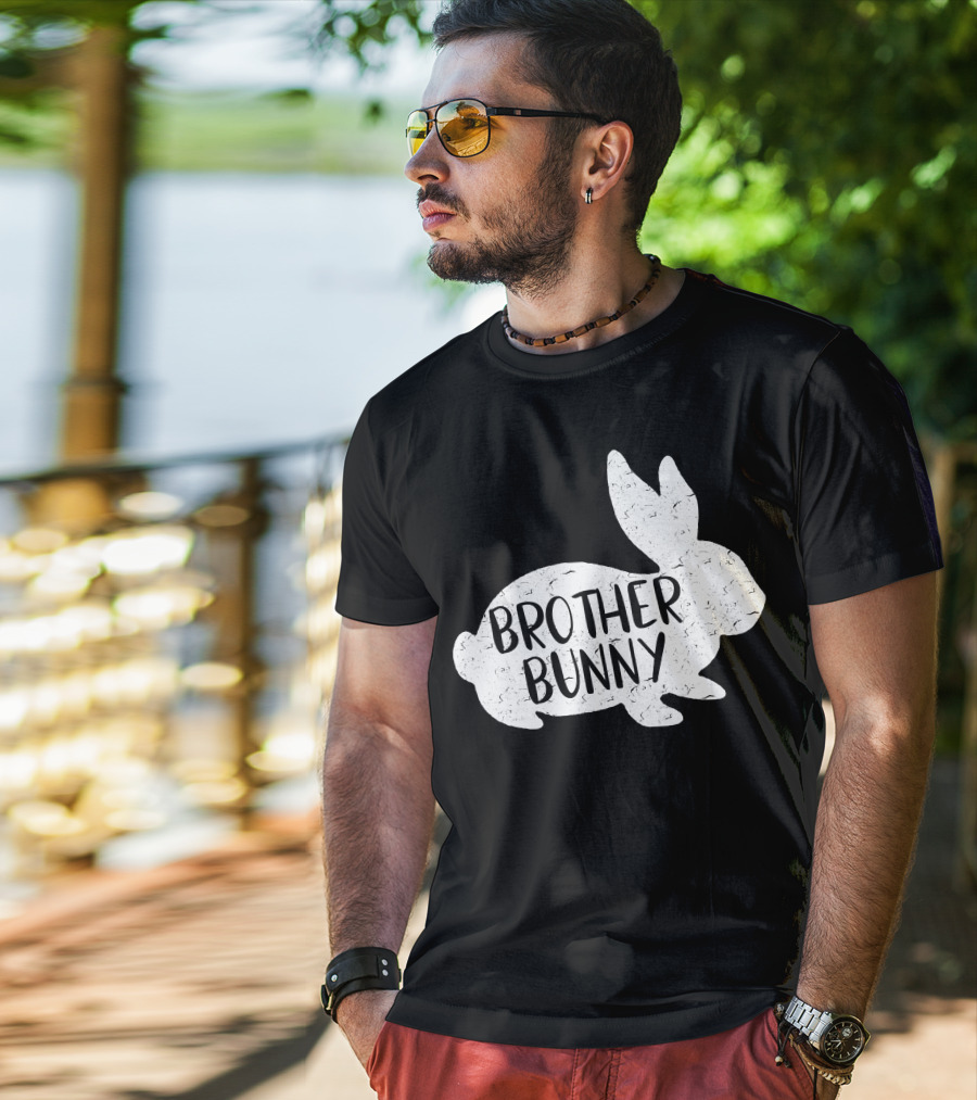 Brother Bunny Cute Matching Rabbit T-Shirt