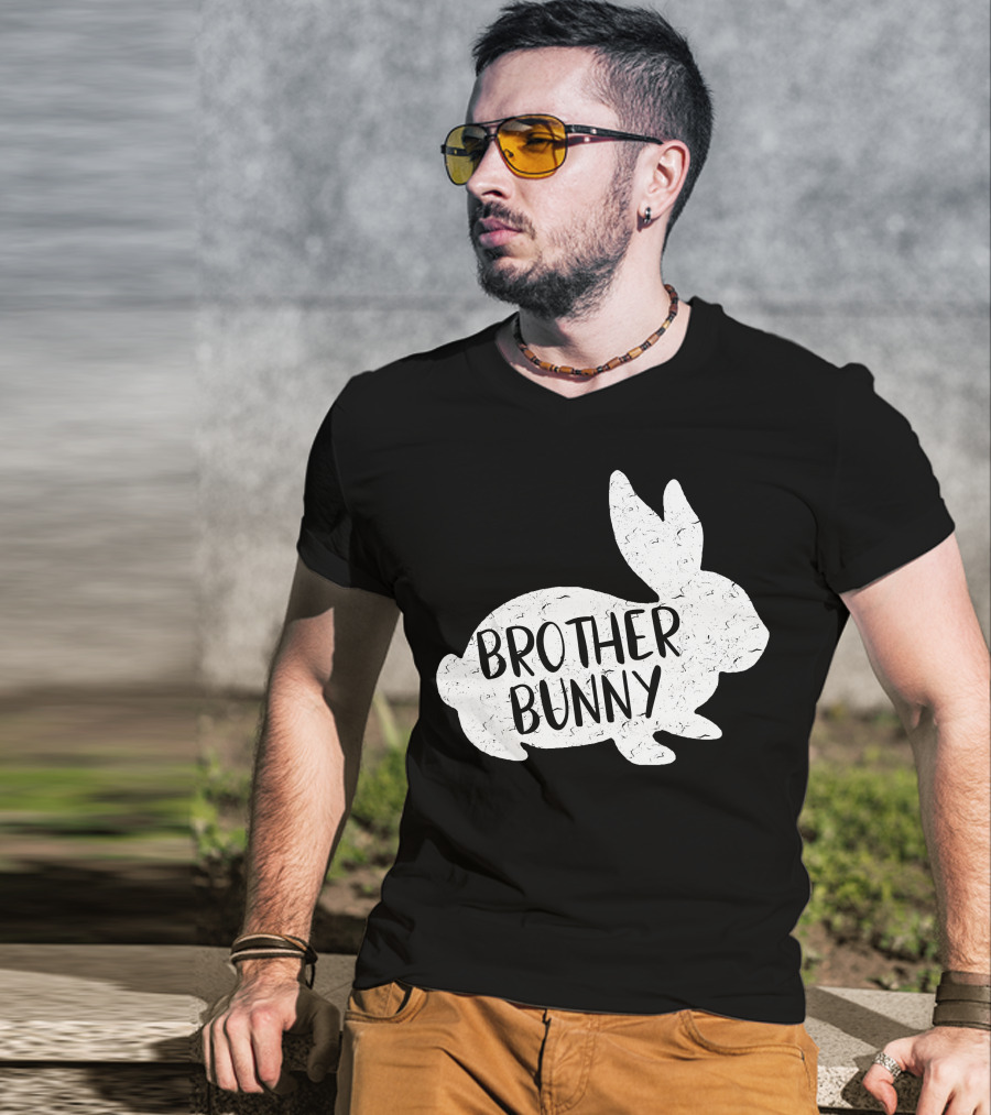 Brother Bunny Cute Matching Rabbit T-Shirt