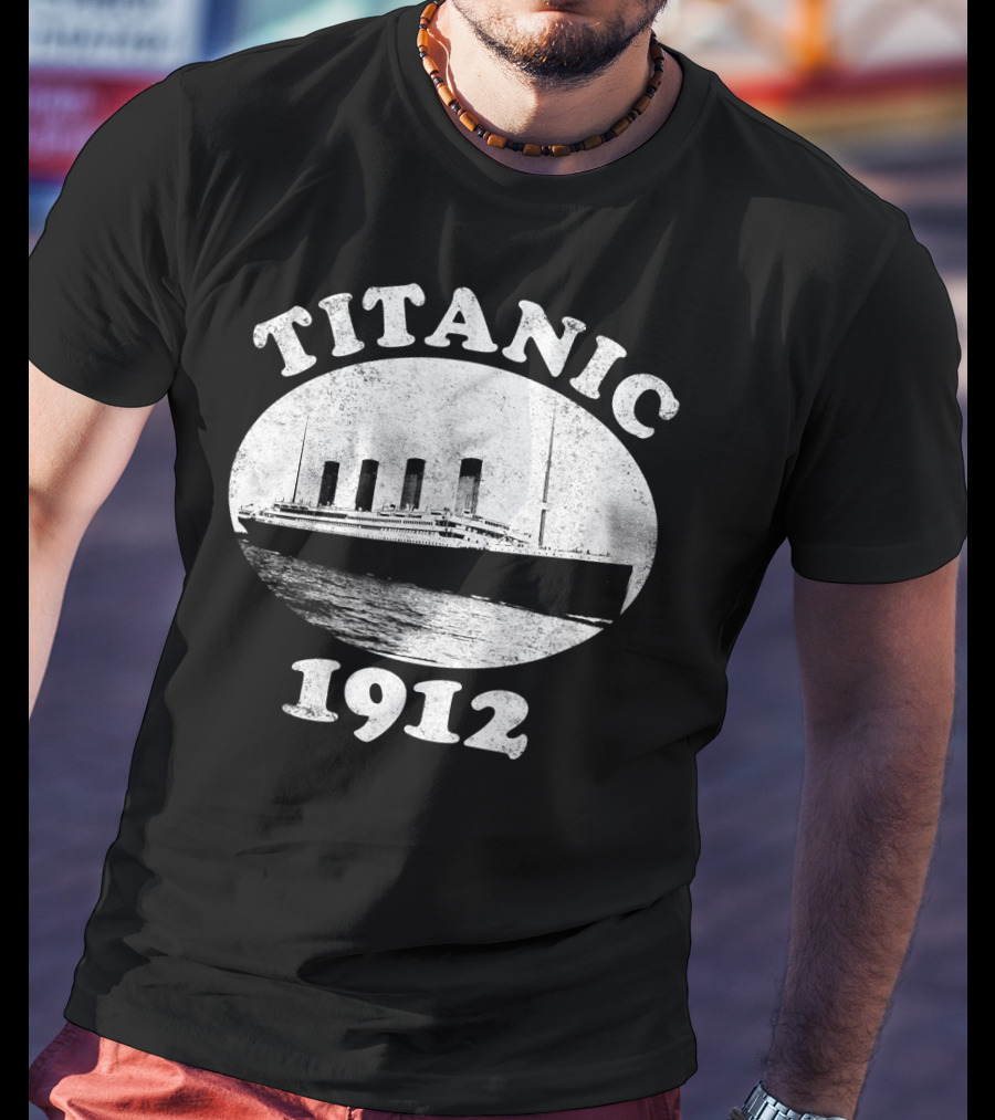 Titanic 1912 Historic Vintage Cru Ocean Liner Classic T-Shirt