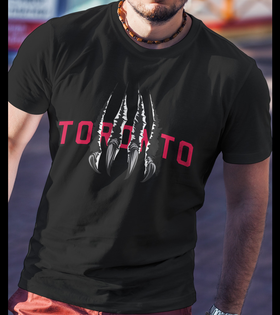 Toronto Raptor Basketball Claw T-Shirt