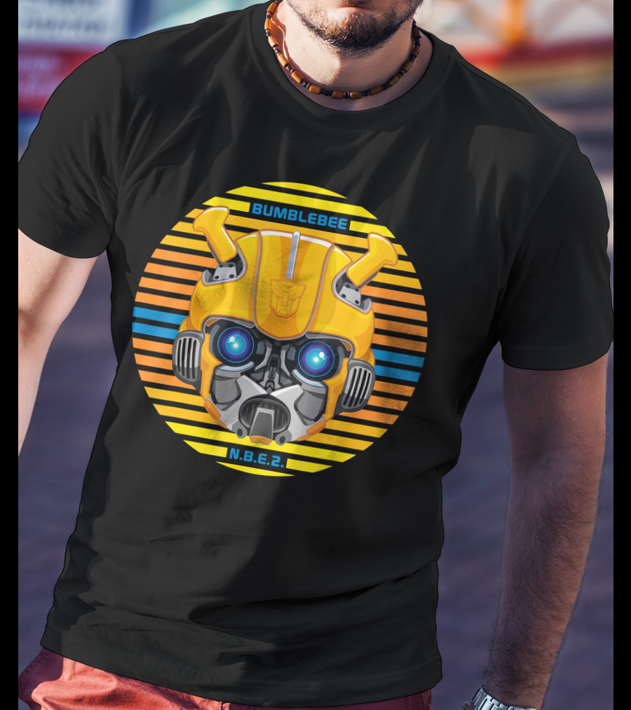 Bumblebee N.B.E.2 Transformers Movie Face T-Shirt