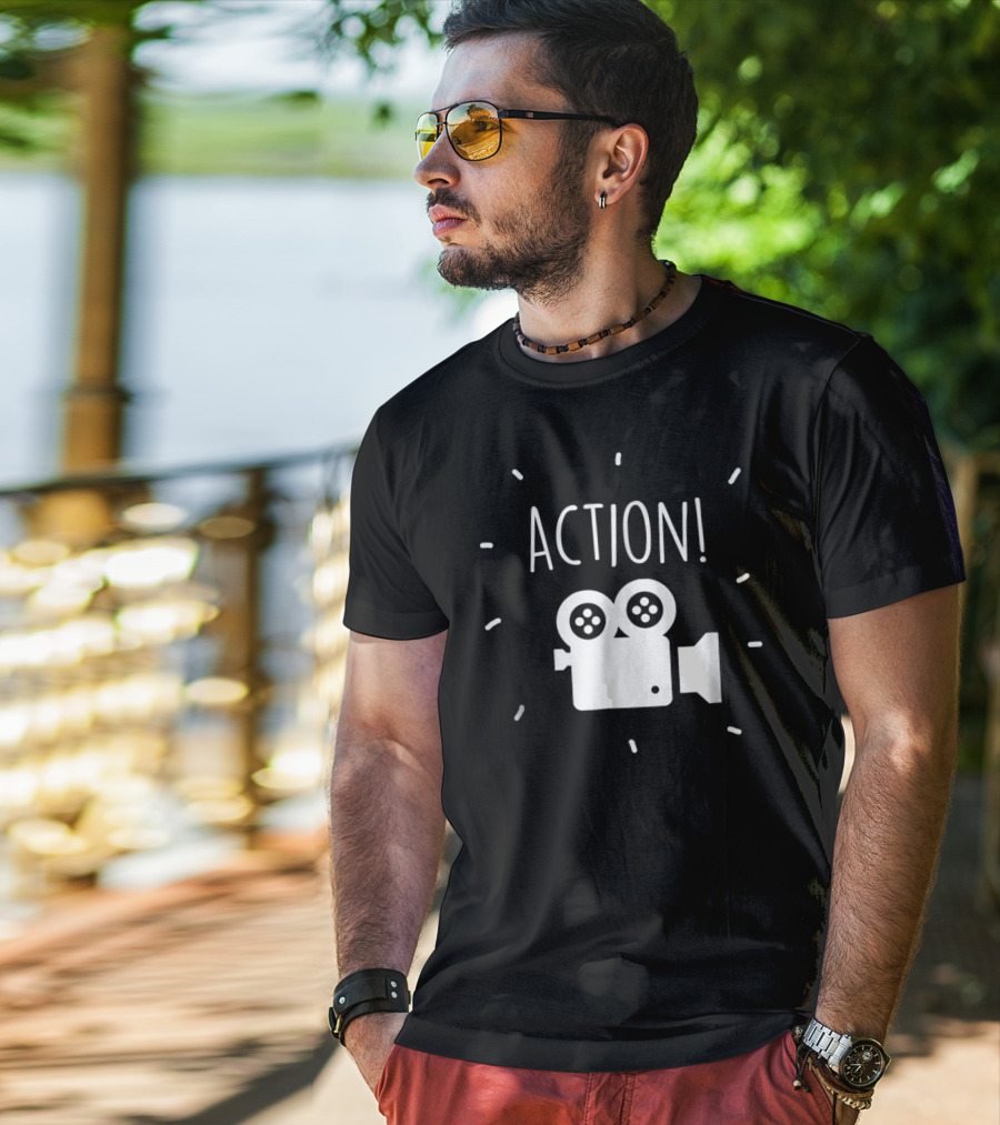ACTION Camera For Acting And Film Students T-Shirt
